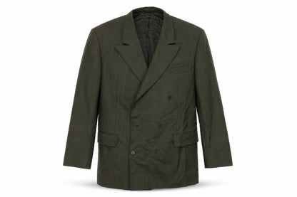 Fariani Mens Green   Jacket Suit Jacket Size 42