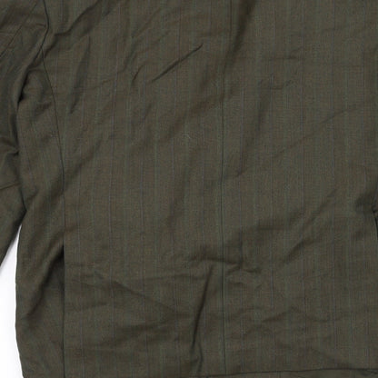 Fariani Mens Green   Jacket Suit Jacket Size 42