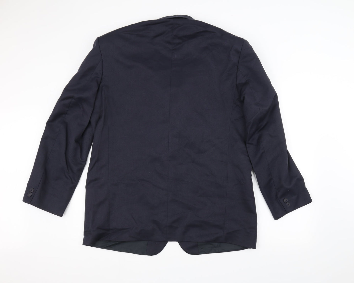 Preworn Mens Blue   Jacket Suit Jacket Size 42