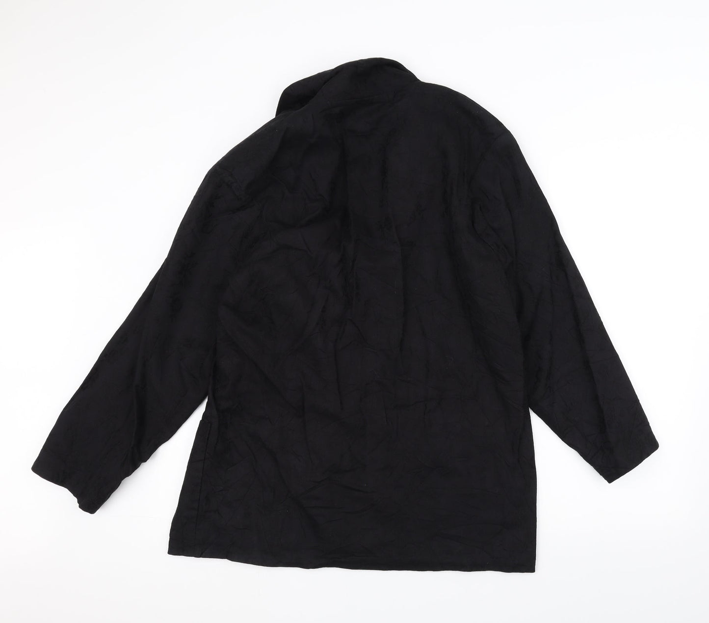 Expressions Womens Black   Jacket  Size 14
