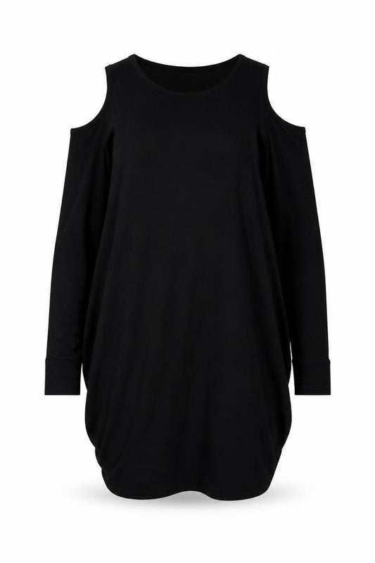 PRETTYLITTLETHING Womens Black   Basic T-Shirt Size 4