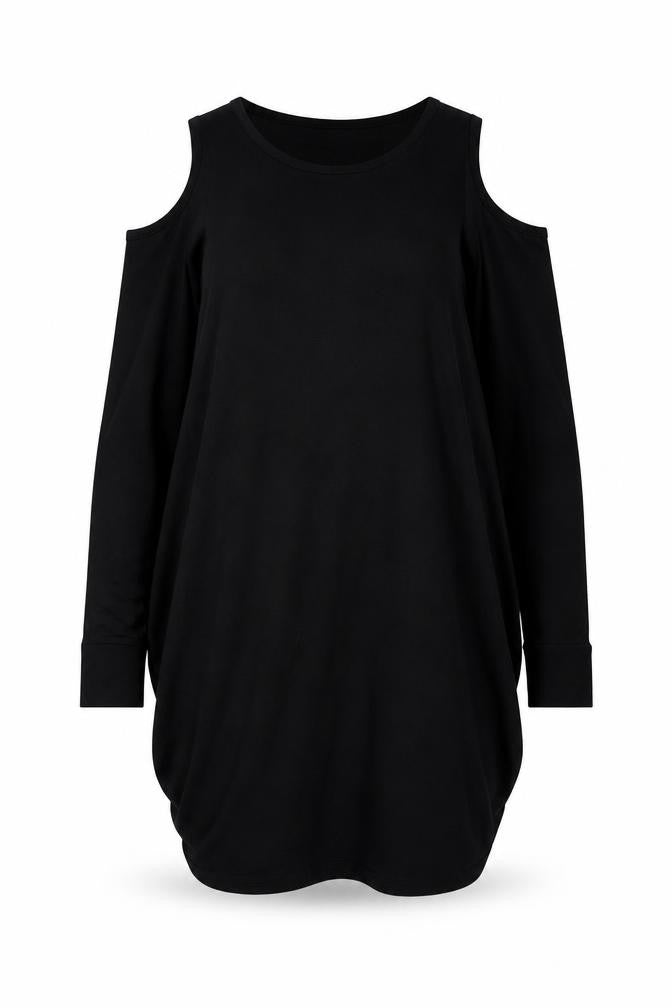 PRETTYLITTLETHING Womens Black   Basic T-Shirt Size 4