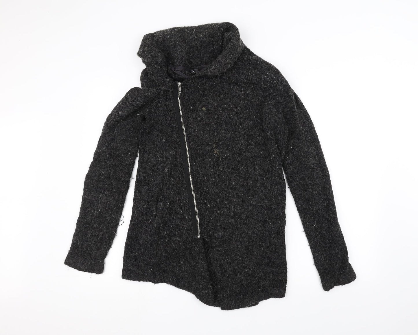 H&M Womens Black   Jacket Coatigan Size S