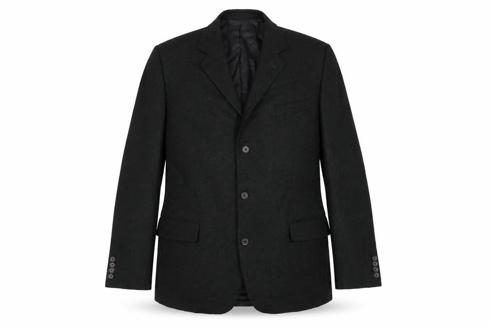 Preworn Mens Green   Jacket Suit Jacket Size 40