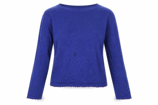 UNI Womens Blue   Basic T-Shirt Size M