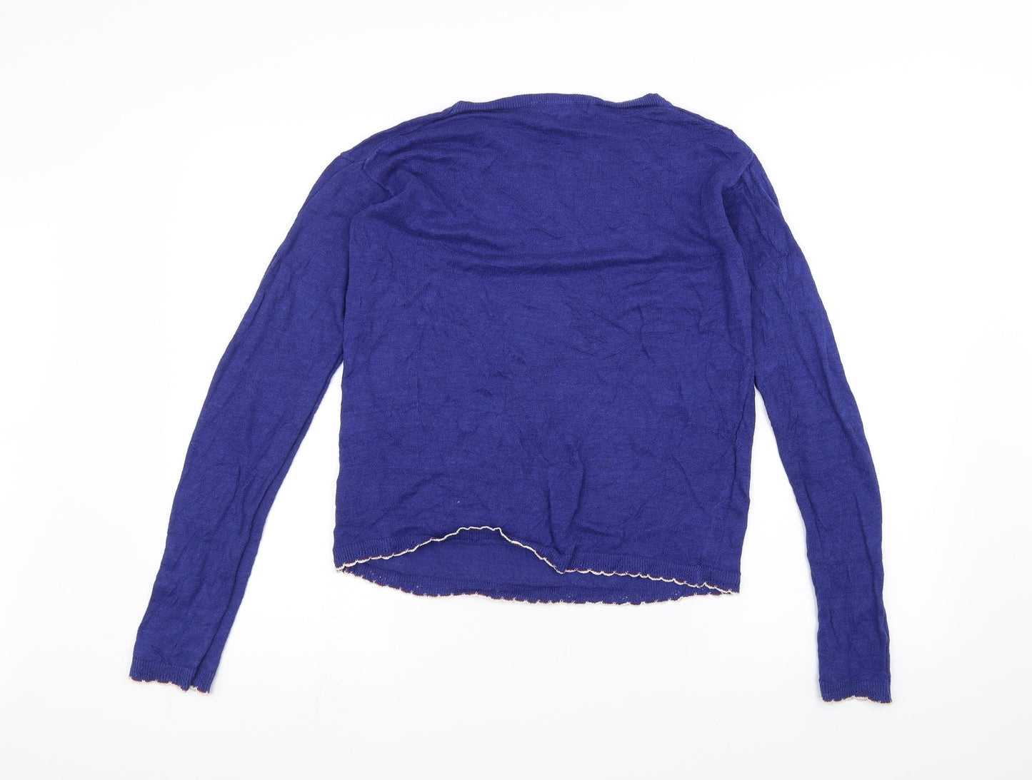 UNI Womens Blue   Basic T-Shirt Size M