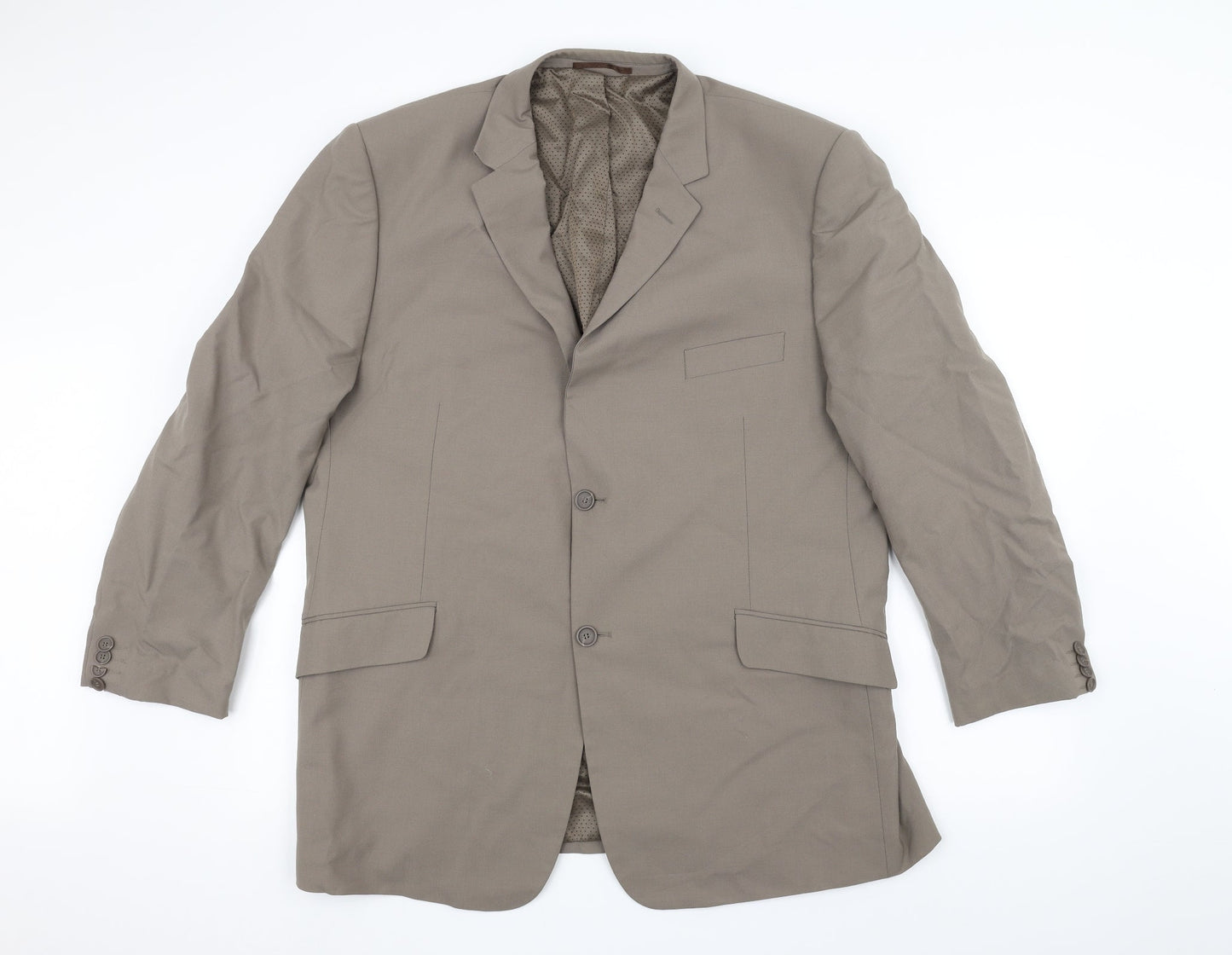 Taylor & Wright Mens Brown   Jacket Suit Jacket Size 46