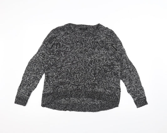 New Look Womens Black  Knit Pullover Jumper Size S