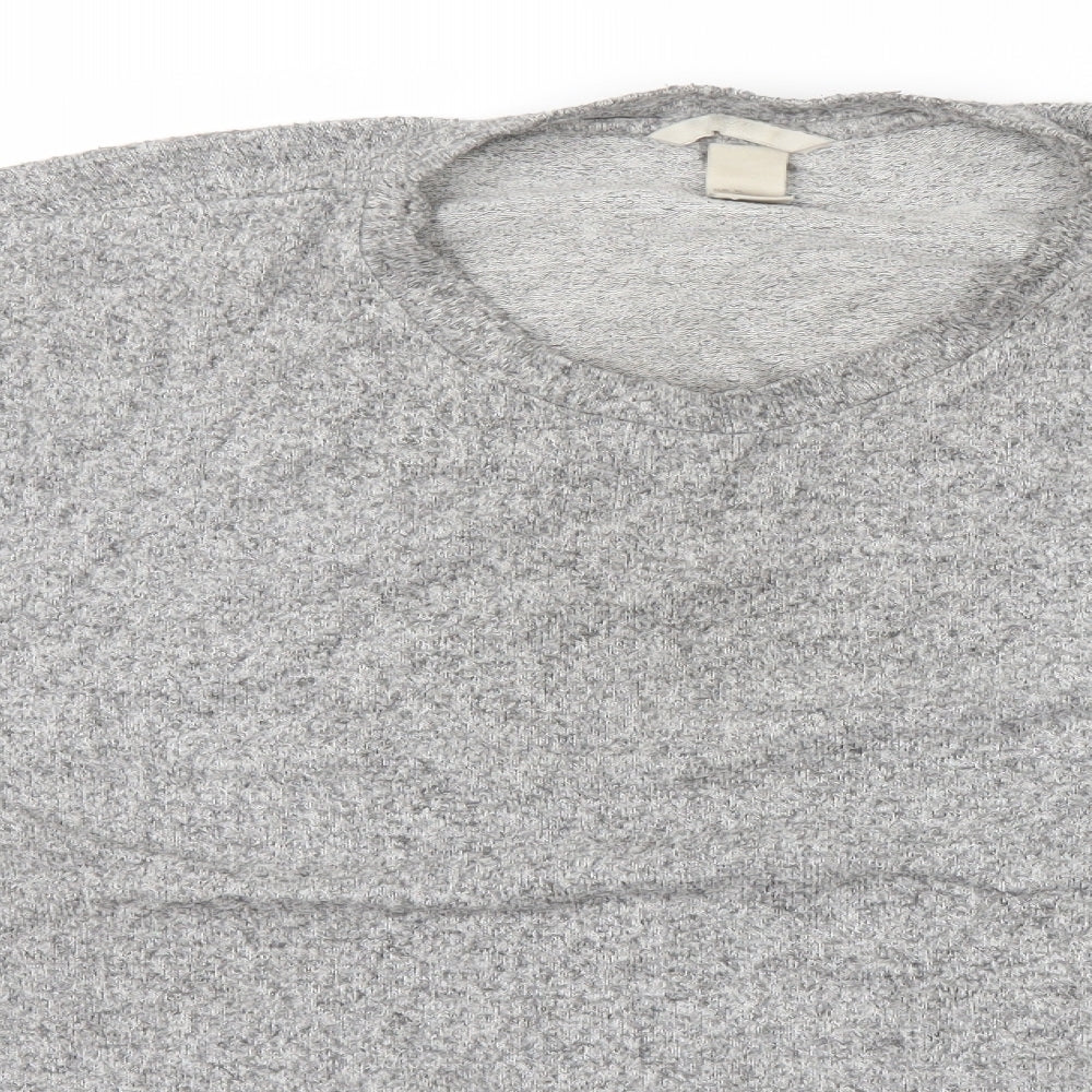 H&M Womens Grey   Pullover Jumper Size XL