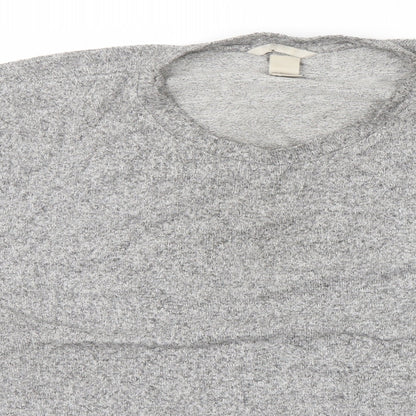 H&M Womens Grey   Pullover Jumper Size XL