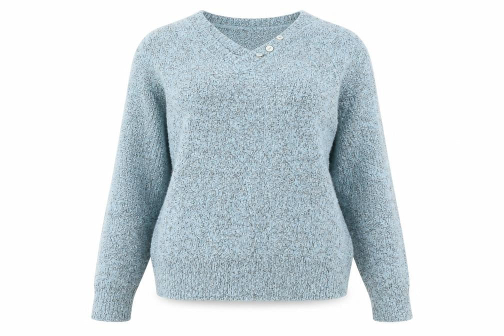 Bonmarché Womens Blue Pullover Jumper Size S