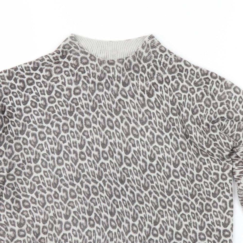 Atmosphere Womens Multicoloured Animal Print  Pullover Jumper Size 6