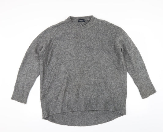 Zara Womens Grey   Pullover Jumper Size S