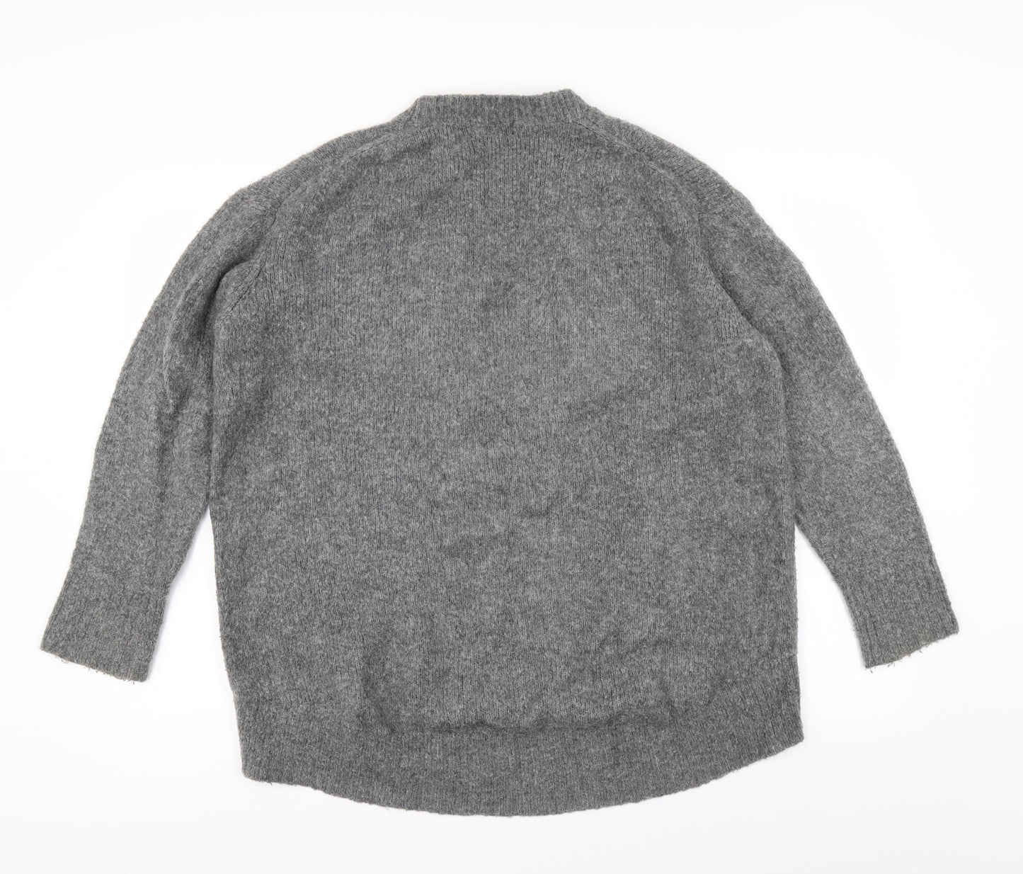 Zara Womens Grey   Pullover Jumper Size S