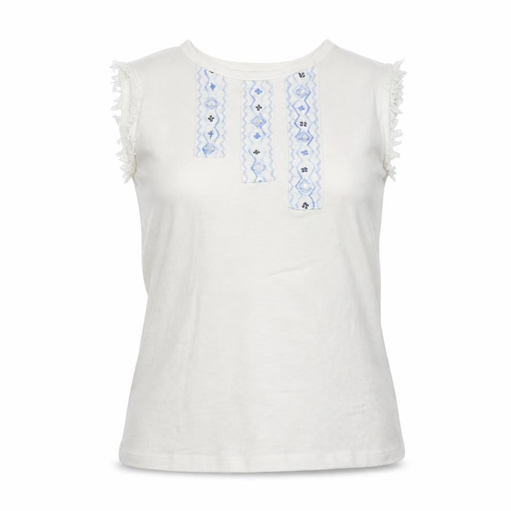 AD CS2 Womens White   Basic Tank Size S