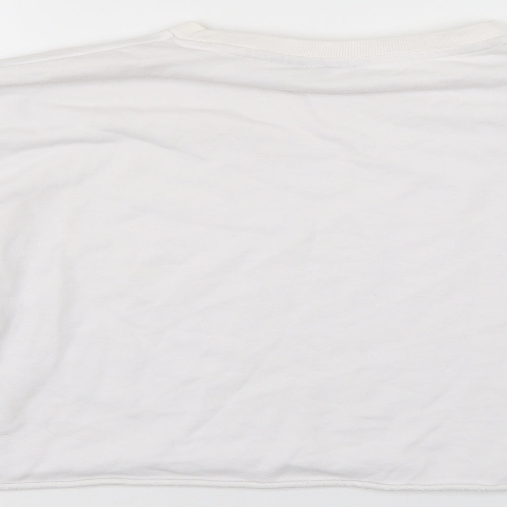 Friends Womens White   Pullover Sweatshirt Size 14  - Friends