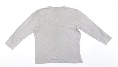 Preloved Livergy Mens Grey   Pullover Sweatshirt - Back