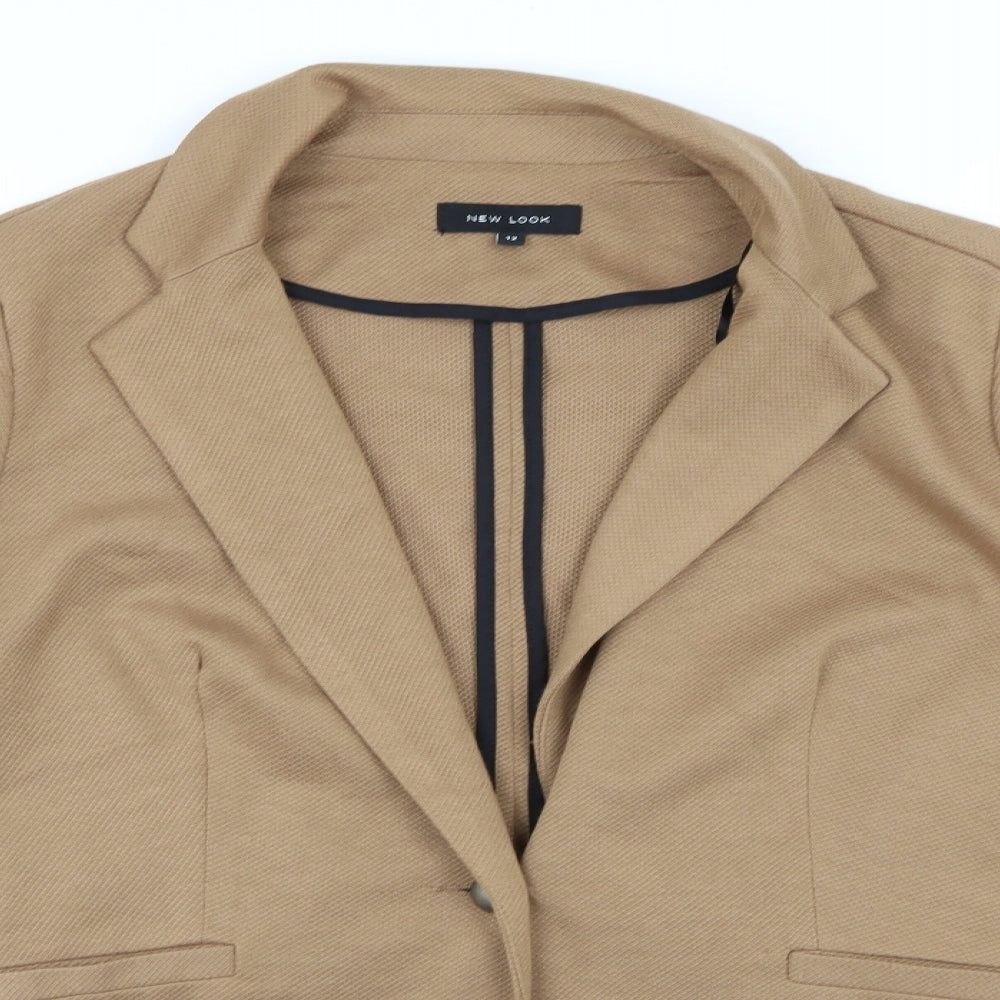 New Look Womens Brown   Jacket  Size 12
