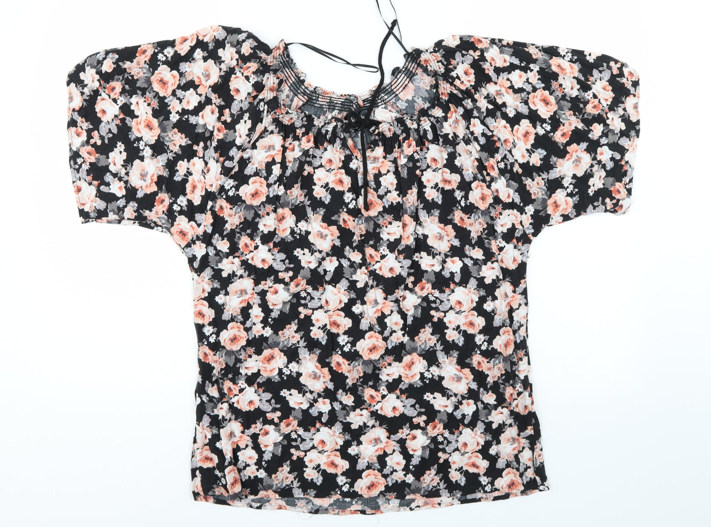 Select Womens Multicoloured Floral  Basic Blouse Size 12