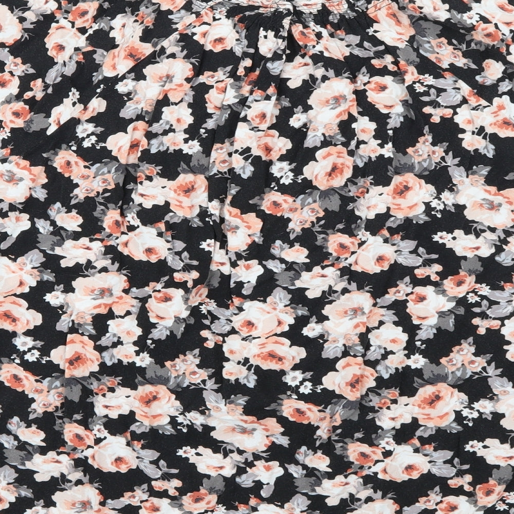 Select Womens Multicoloured Floral  Basic Blouse Size 12