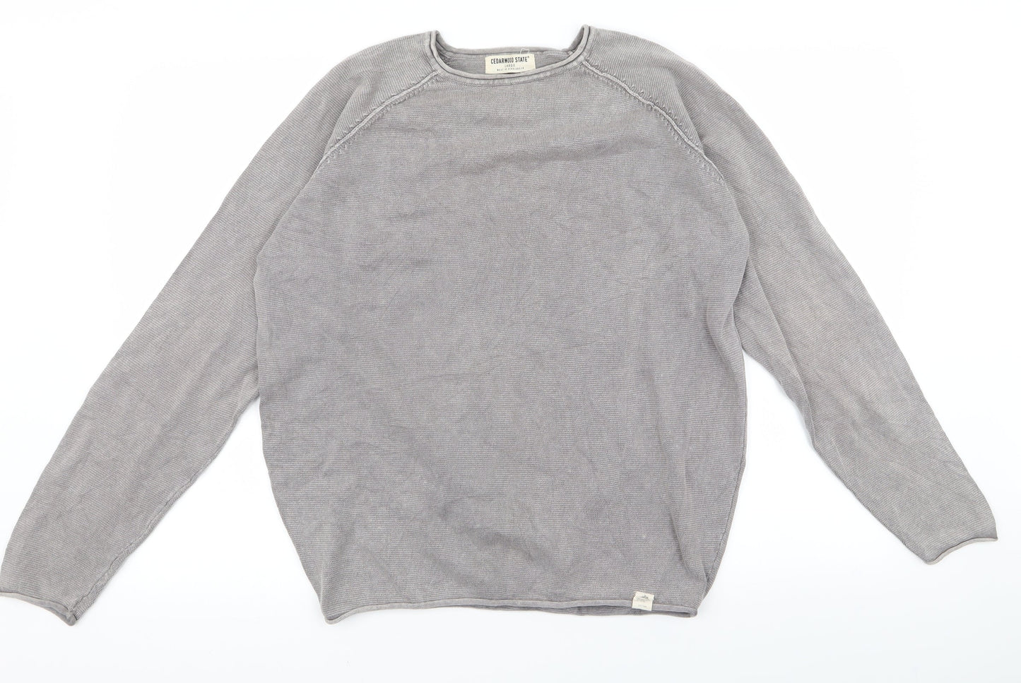 Primark Womens Grey   Pullover Jumper Size L