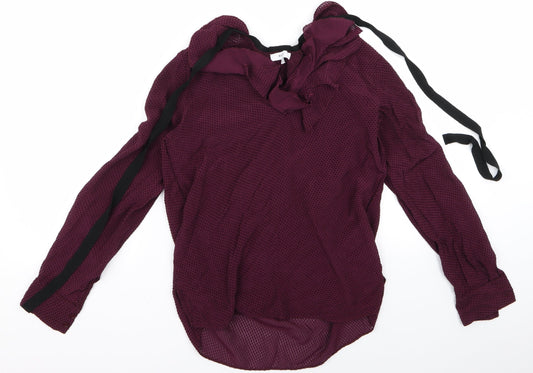 riess Womens Red   Basic Blouse Size 4