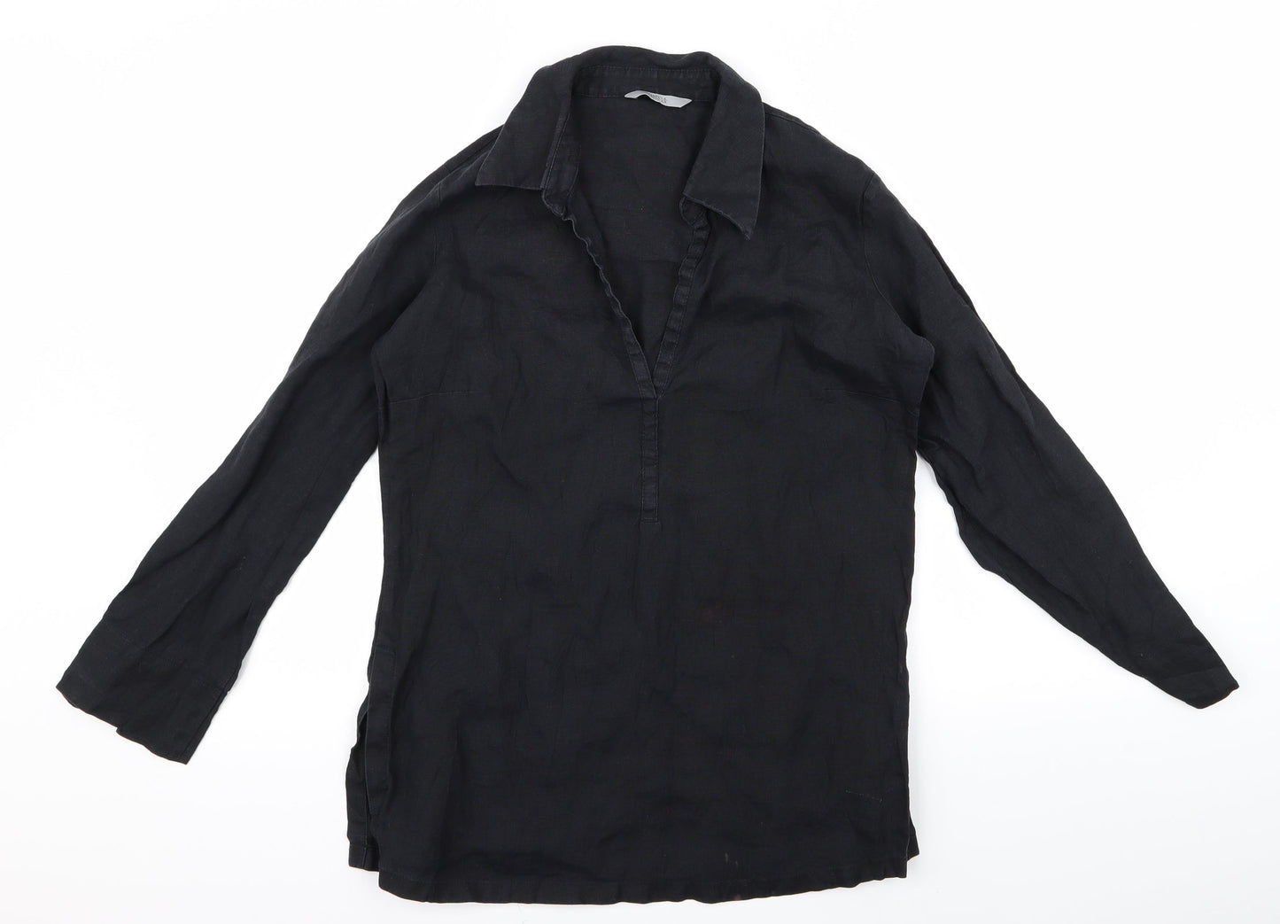 m&s Womens Black   Basic Blouse Size M