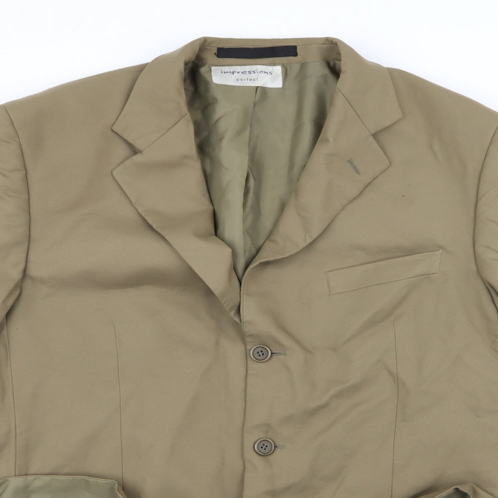 Impressions Womens Brown   Jacket  Size 18