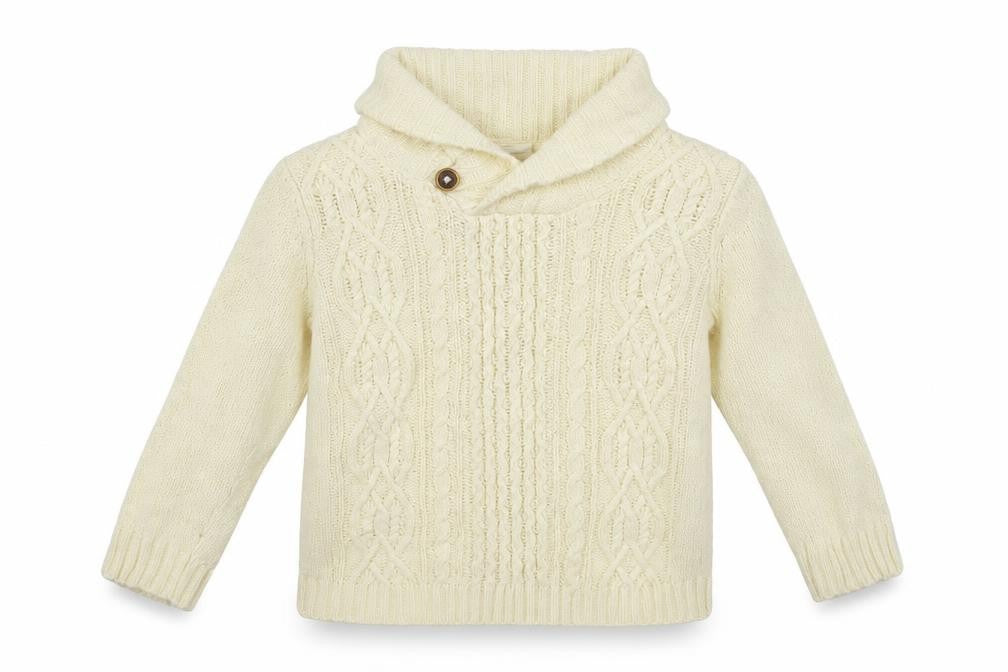 H&M  White Animal Print  Pullover Jumper Size 12-18 Months