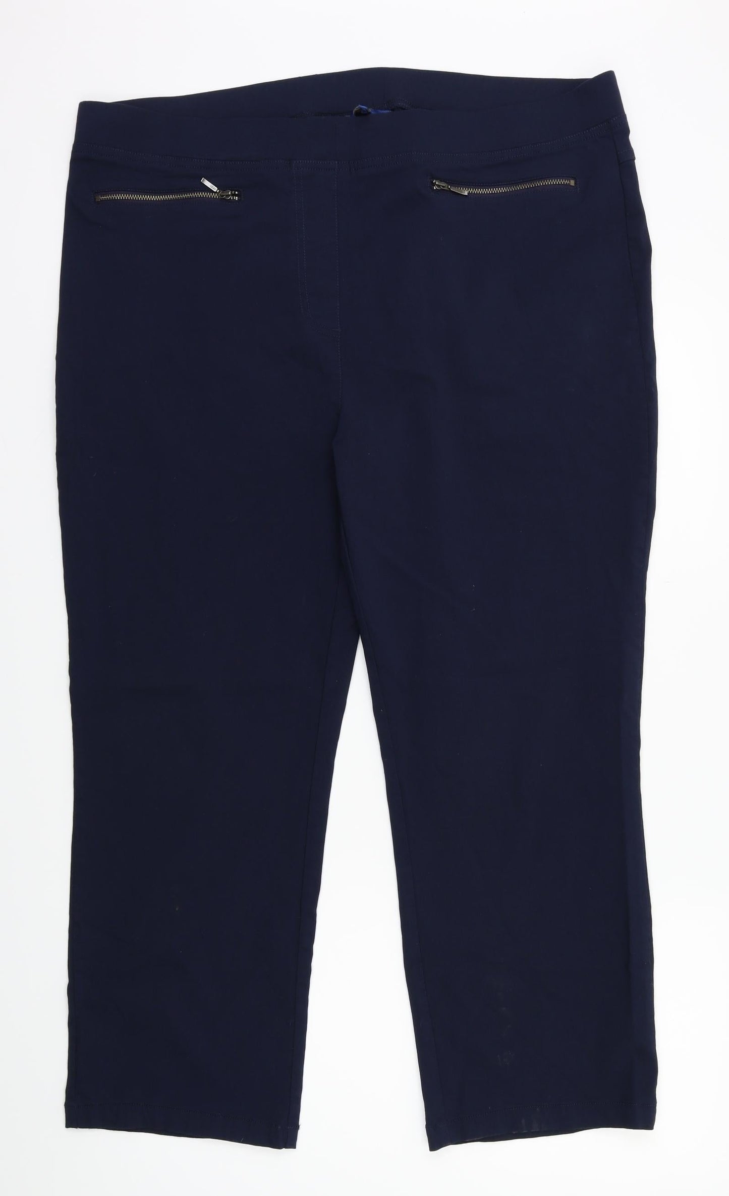 Cotton Traders Womens Blue   Jegging Leggings