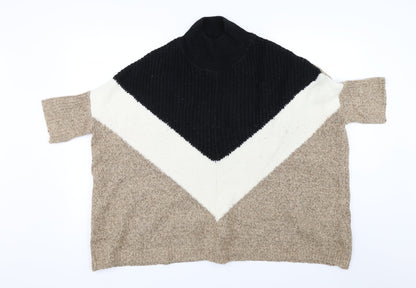 Marks & Spencer Womens Brown   Pullover Jumper Size S