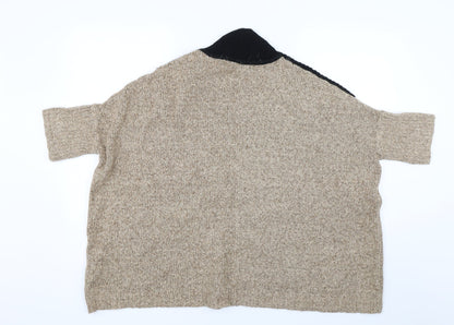 Marks & Spencer Womens Brown   Pullover Jumper Size S