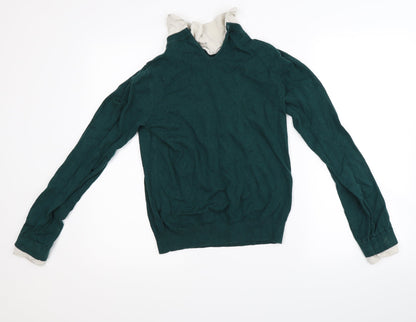 Preloved NEXT Womens Green   Pullover Jumper Size 10 - Front