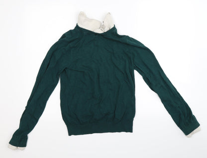 Preloved NEXT Womens Green   Pullover Jumper Size 10 - Back
