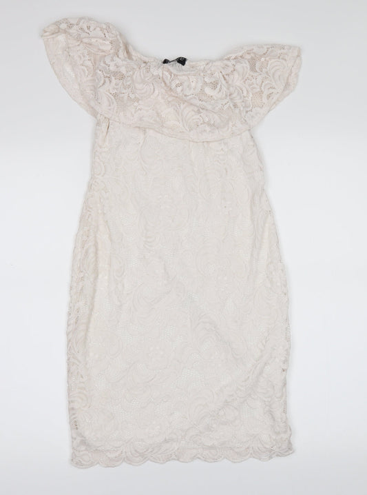 Select Womens White   Mini  Size 10