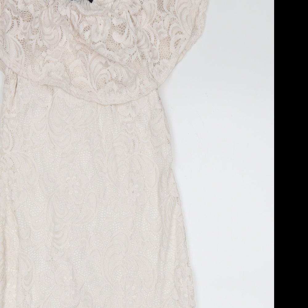 Select Womens White   Mini  Size 10