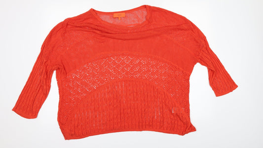 NEXT  Womens Orange   Basic T-Shirt Size 14