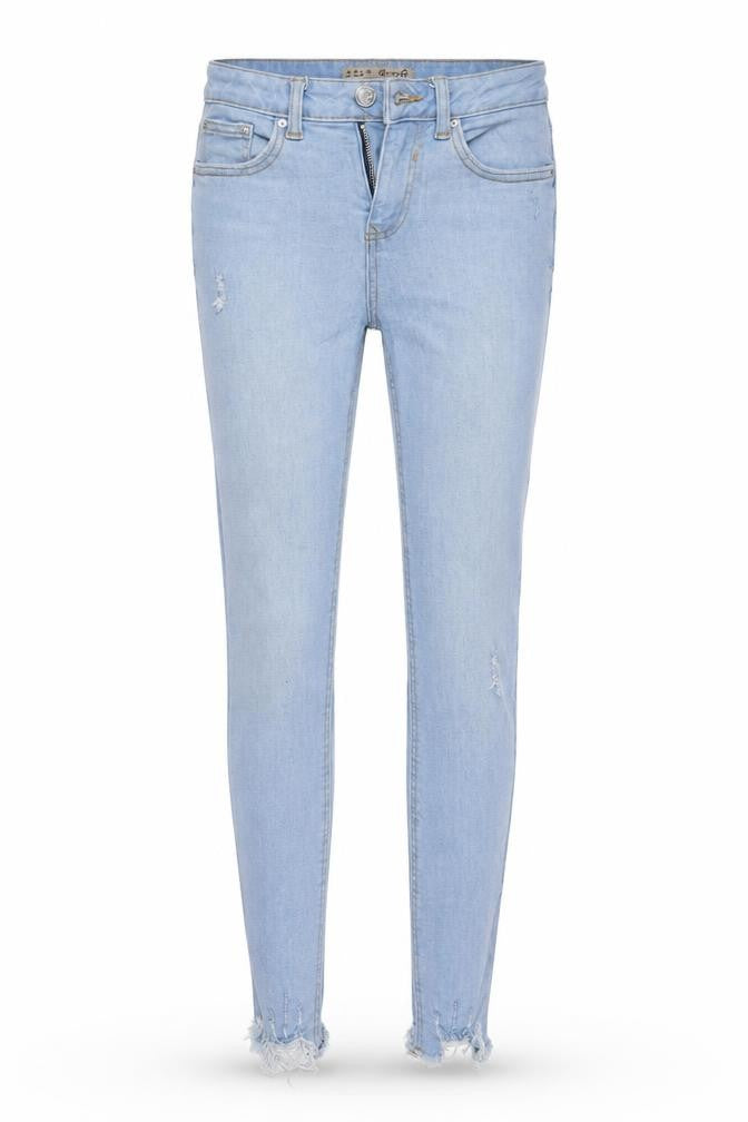 Denim & Co. Womens Blue  Denim Skinny Jeans Size 8 L28 in