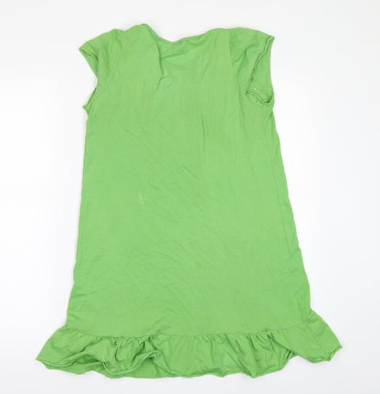 XOYE Womens Green   Basic T-Shirt Size M  - E