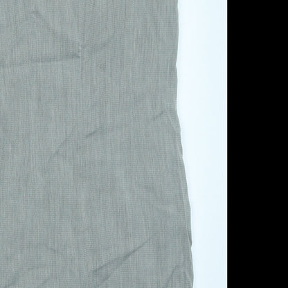 Preloved NEXT Womens Grey   Pencil Dress  Size 12 - Label