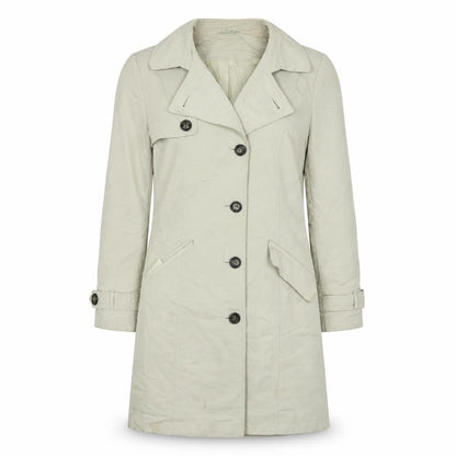 Marks & Spencer Womens Beige   Overcoat Coat Size 2