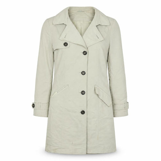 Marks & Spencer Womens Beige   Overcoat Coat Size 2