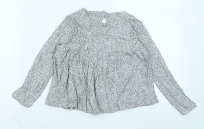 F&F Girls Grey   Basic T-Shirt Size 18-24 Months