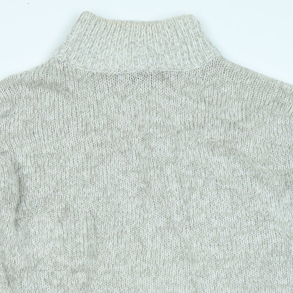 New Look Womens Grey   Pullover Jumper Size M