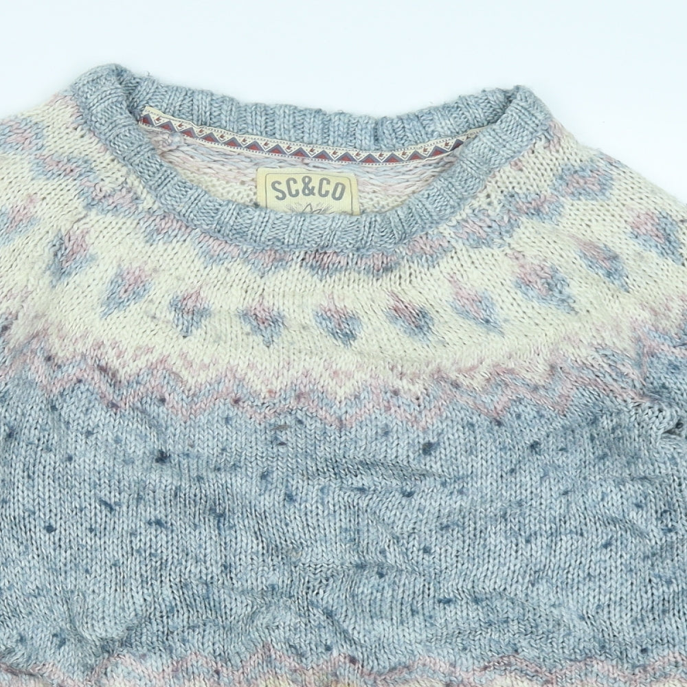Soul Cal & CO Womens Blue   Pullover Jumper Size 8