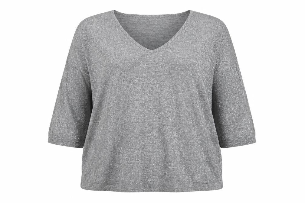Sweewe Womens Silver   Basic T-Shirt Size M
