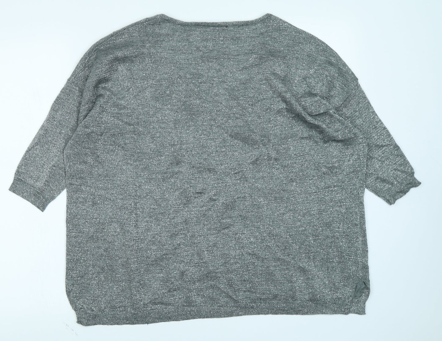 Sweewe Womens Silver   Basic T-Shirt Size M