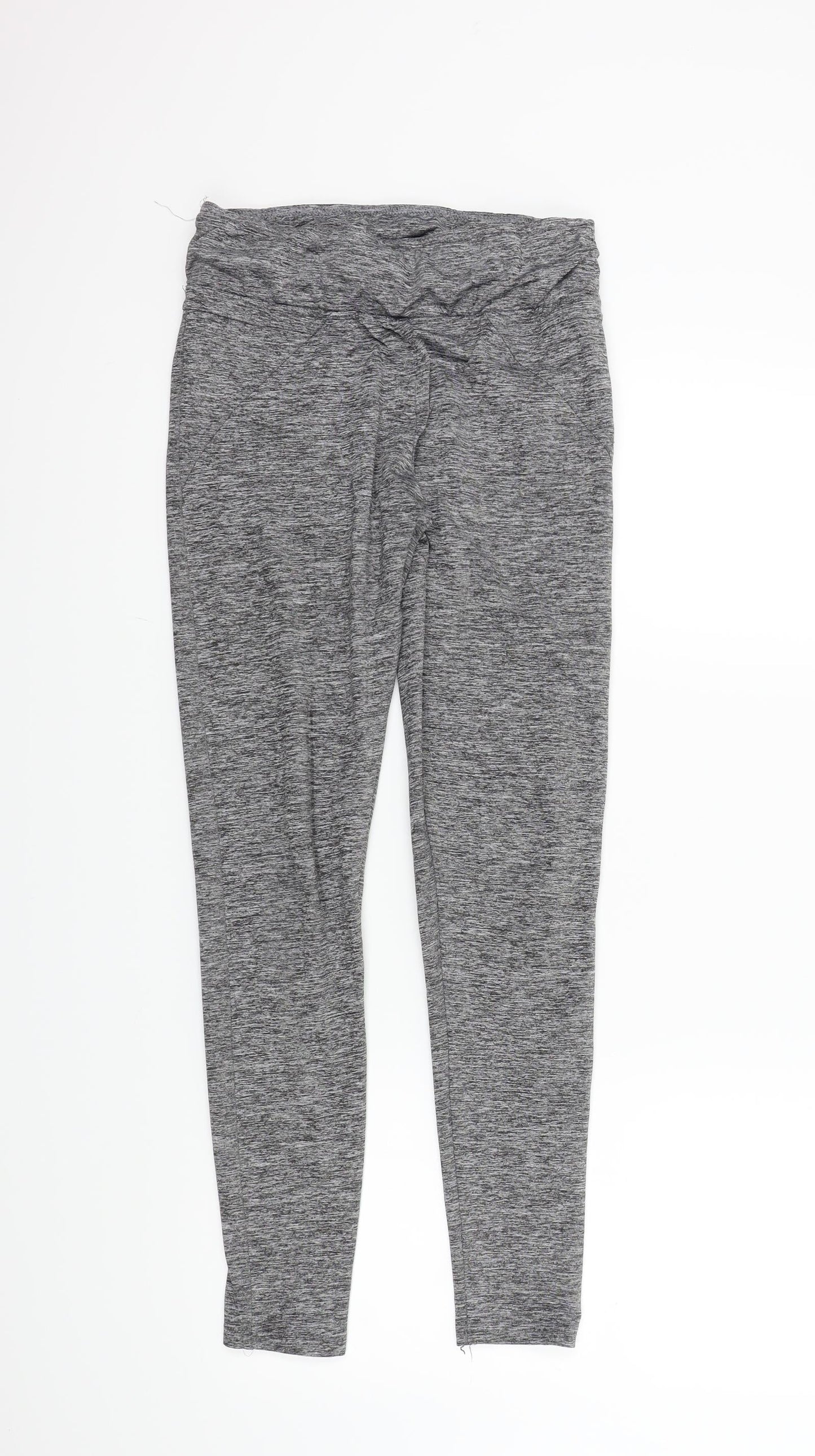 Preworn Womens Grey Colourblock  Jogger Leggings Size M L27 in