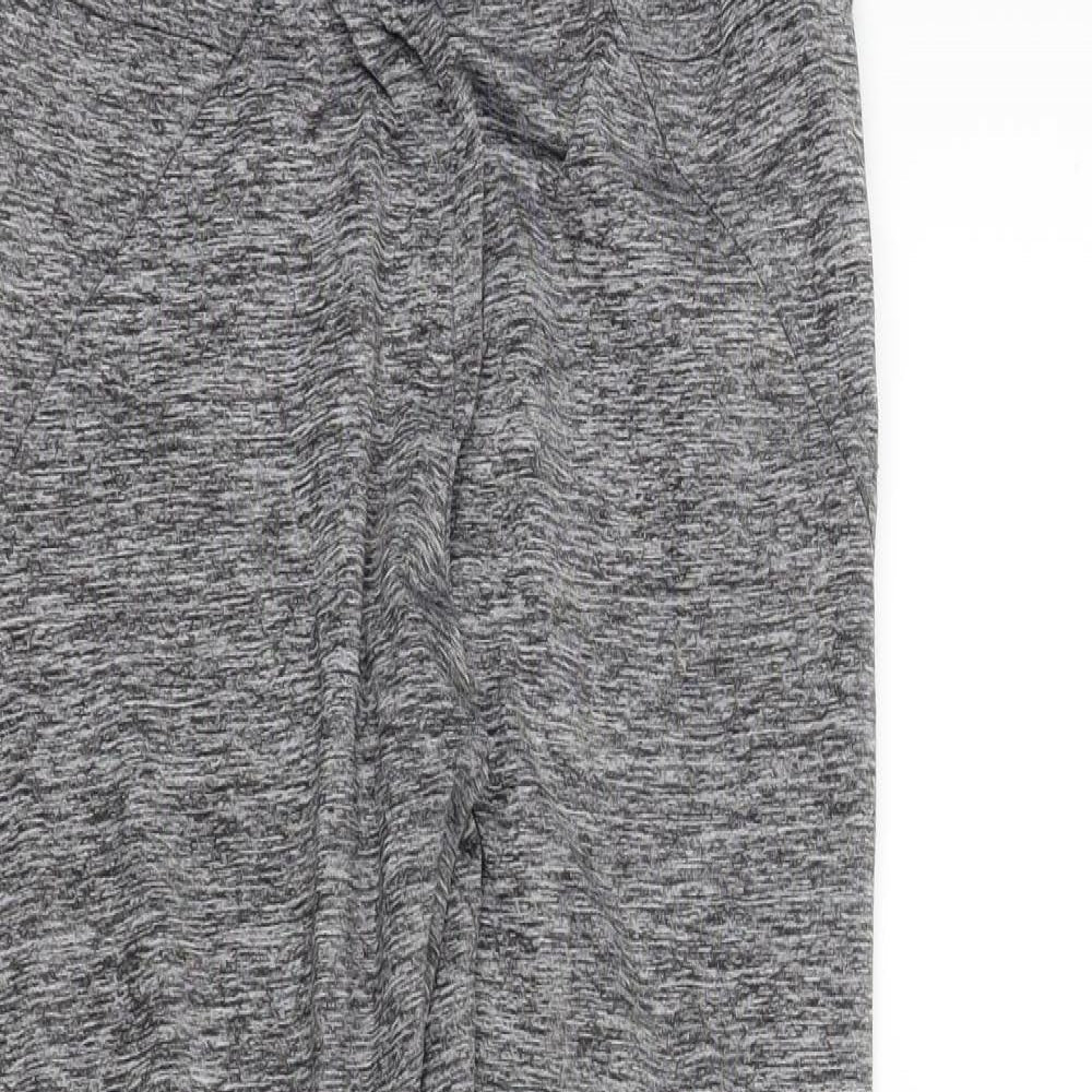 Preworn Womens Grey Colourblock  Jogger Leggings Size M L27 in