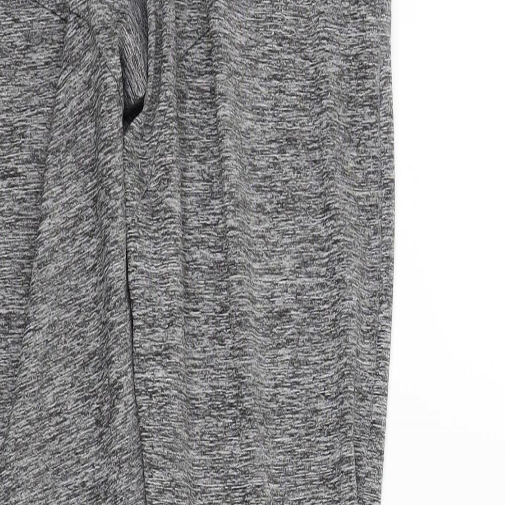 Preworn Womens Grey Colourblock  Jogger Leggings Size M L27 in